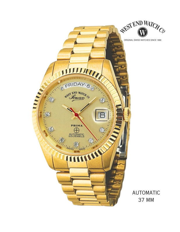 WEST END Classic 37mm Automatic Watch